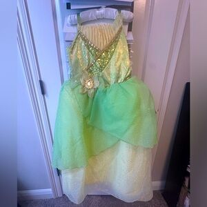 Authentic Bibbidi Bobbidi Boutique Tiana dress size 7/8